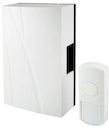 Звонок беспроводной в эл.сеть ЗБС-11/М1-ЭМ (эл.мех, кнопка IP44, AC 230V, многокодовый) TDM